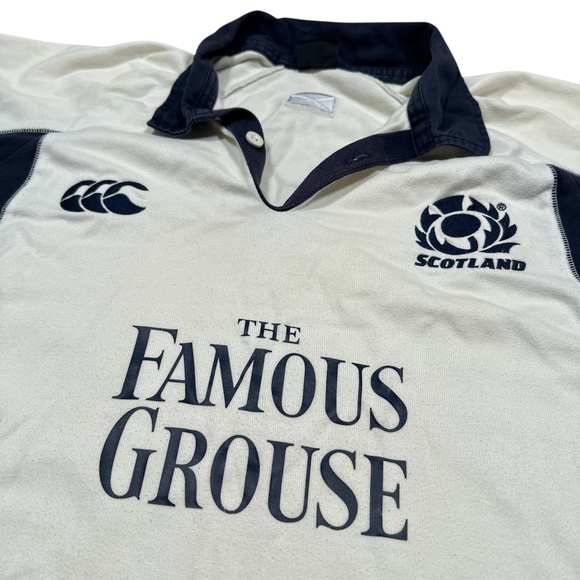 Vintage Y2K Canterbury Scotland National Rugby Union Jersey Mens Large - Picture 4 of 11